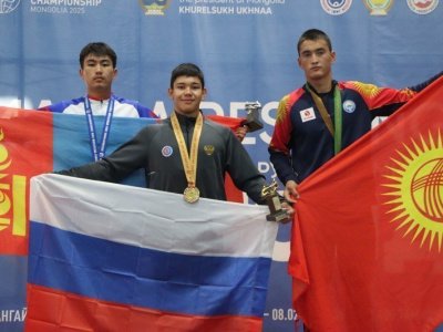 Юношеская сборная команда России по мас-рестлингу - первая в мире!